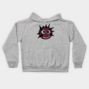 Spikey - the confused monster Kids Hoodie